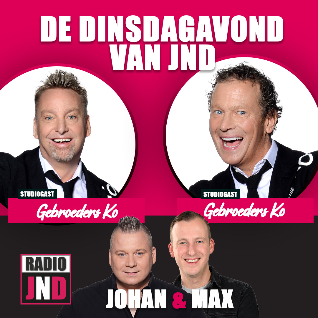 Gebroeders Ko te gast bij “De Dinsdagavond van JND”